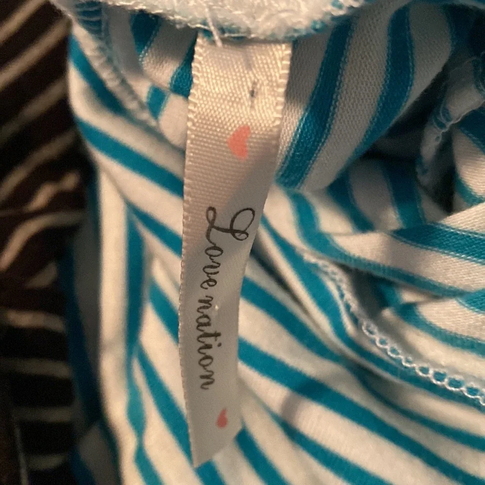 2 striped ankle length skirts!